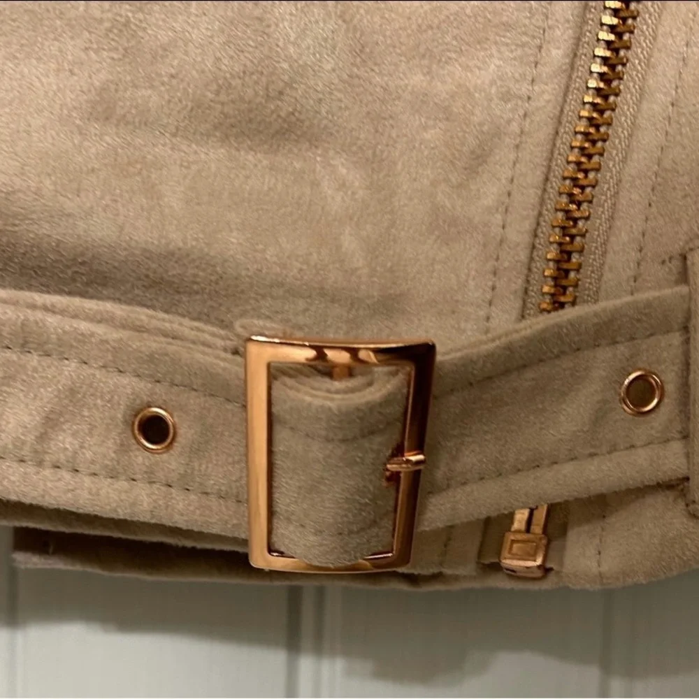 LC Lauren Conrad Faux Suede Jacket - Picture 3 of 8